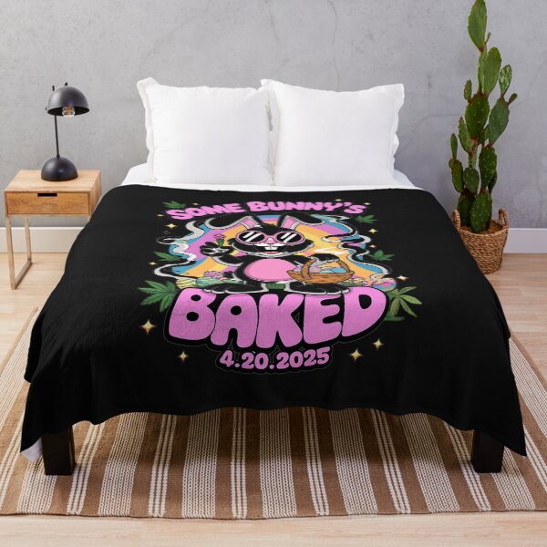 Item preview, Some Bunny's Baked Easter Bunny Weed Smoking Rabbit designed and sold by TAYLOROUSDALE.