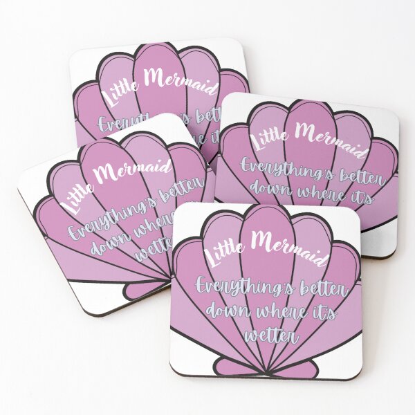 Item preview, Little Mermaid Cast Gift (No background) designed and sold by BitsandBibbles.