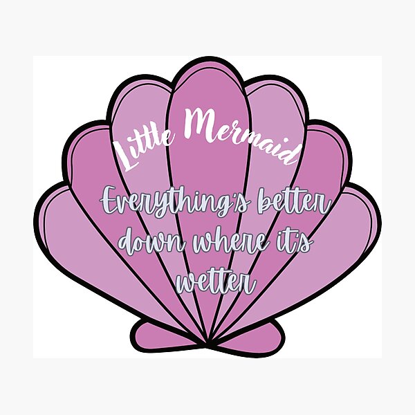 Item preview, Little Mermaid Cast Gift (No background) designed and sold by BitsandBibbles.
