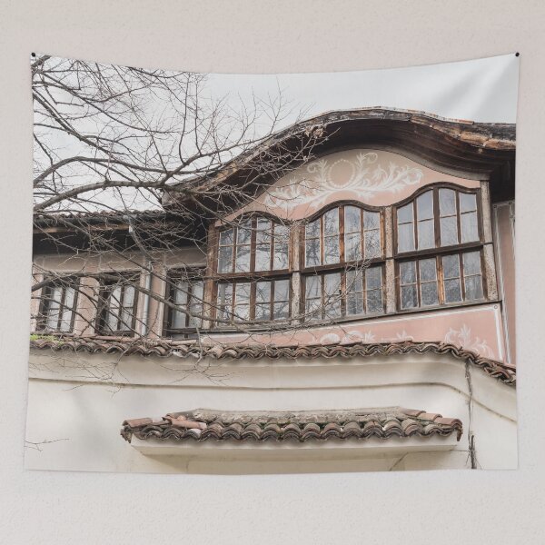 Item preview, Charming Historic House with Fab Oriel Windows designed and sold by Georgia Mizuleva.