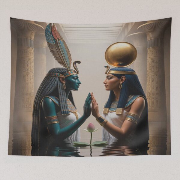 Item preview, MA'AT & ISIS designed and sold by SHAKTI REALM.