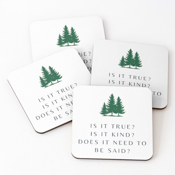 Item preview, Three Pines Is It True Is It Kind designed and sold by beingfacetious.