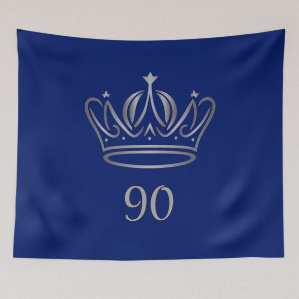 Item preview, 90 Years of Age, King or Queen with Silver Crown, Royalty  designed and sold by AASparksDesigns.