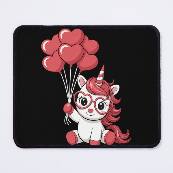 Item preview, Cute Valentines Day Unicorn Lover Heart Balloon designed and sold by papertaless.