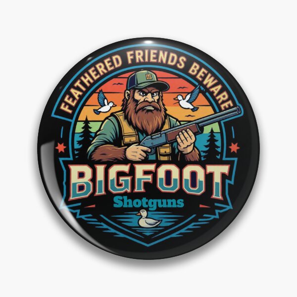 Item preview, Bigfoot Shotguns Feathered Friends Beware designed and sold by Bigfoot T-Shirt Co..