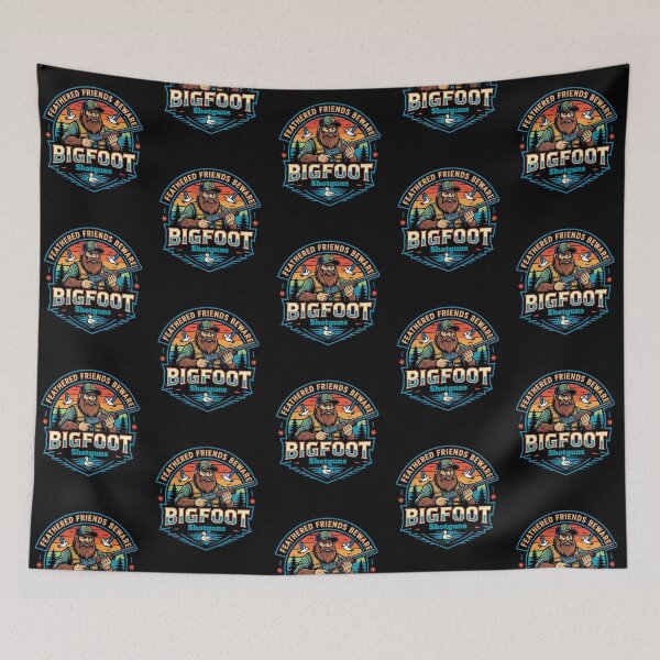 Item preview, Bigfoot Shotguns Feathered Friends Beware designed and sold by Bigfoot T-Shirt Co..