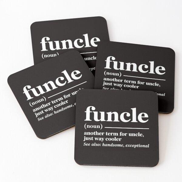 Item preview, Uncle Niece Nephew Appreciation Brother F-Uncle Definition designed and sold by LapFemile.