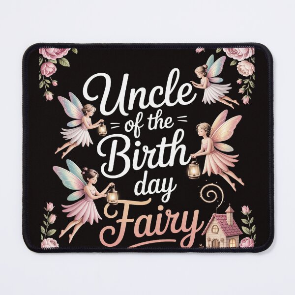 Item preview, Uncle Of The Birthday Fairy First Birthday Family Matching designed and sold by LapFemile.