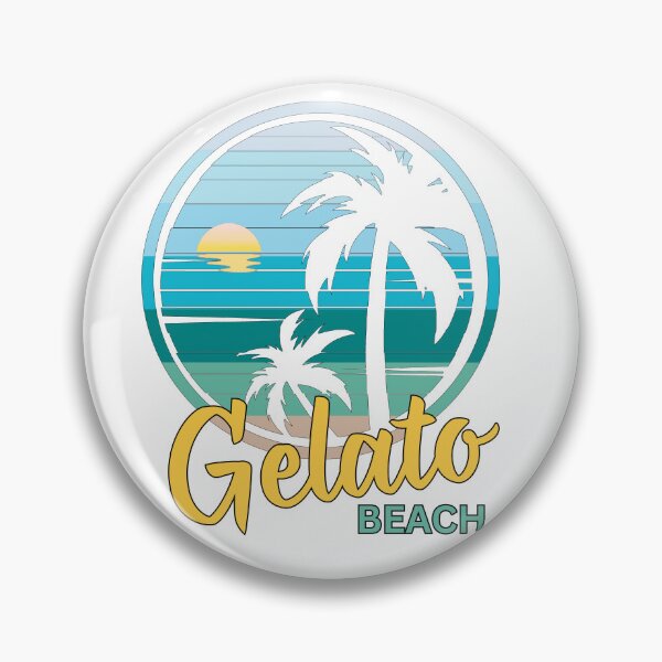 Item preview, Gelato Beach - Retro Sunset, Video Gamer designed and sold by Sun Sand & Sea Art.