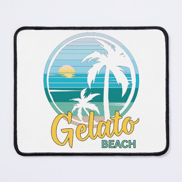 Item preview, Gelato Beach - Retro Sunset, Video Gamer designed and sold by Sun Sand & Sea Art.