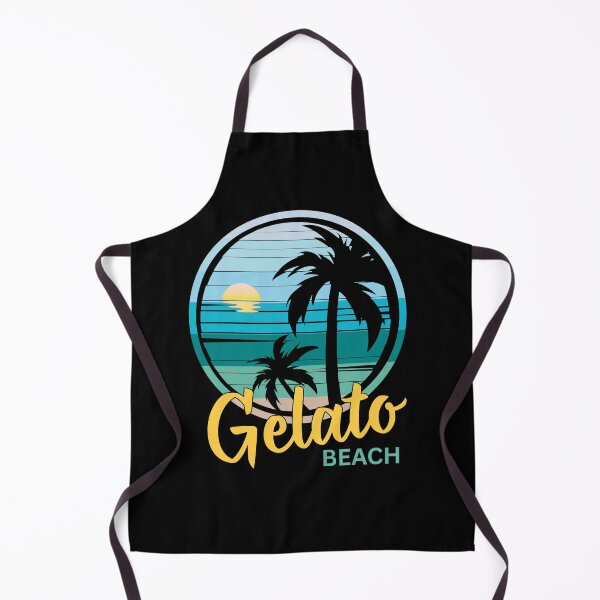 Item preview, Gelato Beach - Retro Sunset, Video Gamer designed and sold by Sun Sand & Sea Art.