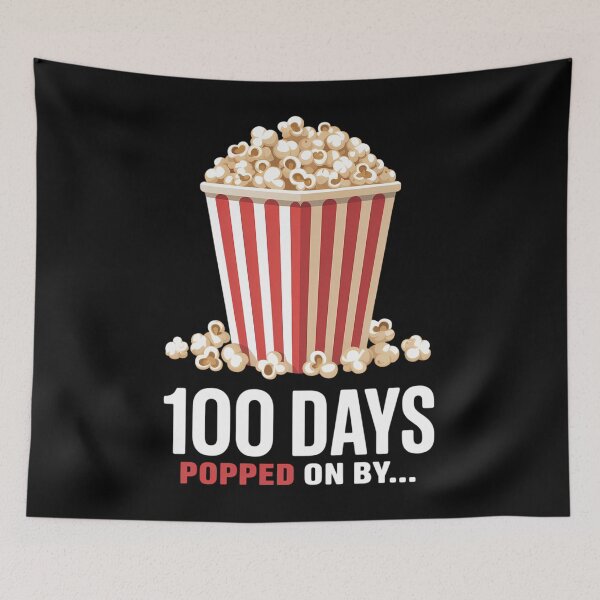 Item preview, 100th Day Of School 100 Days Popped On By Popcorn designed and sold by Formatage.