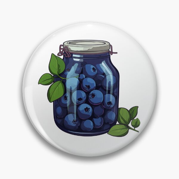 Item preview, Blueberry Preserve Jar designed and sold by New-School-Wave.