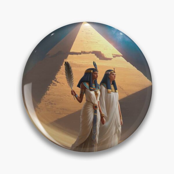 Item preview, ISIS & MA'AT  designed and sold by SHAKTI REALM.
