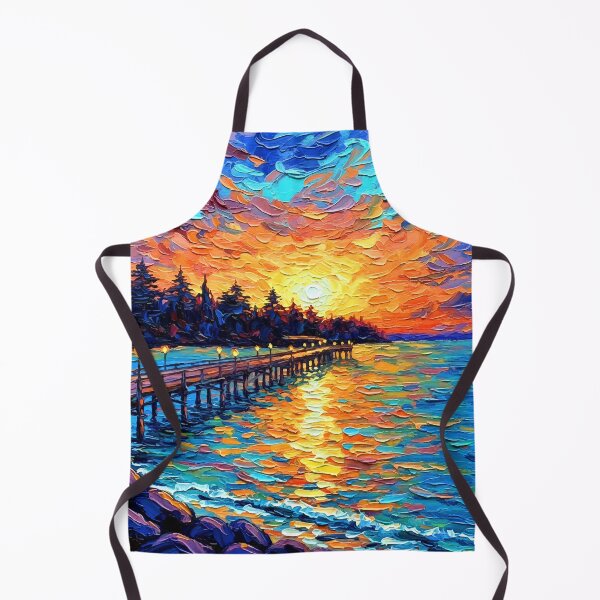 Item preview, Fiery Coastal Sunset designed and sold by ChrisButler.