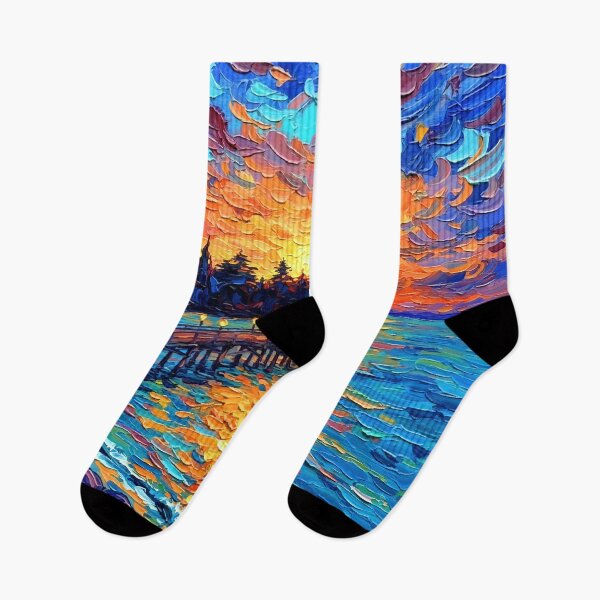 Item preview, Fiery Coastal Sunset designed and sold by ChrisButler.
