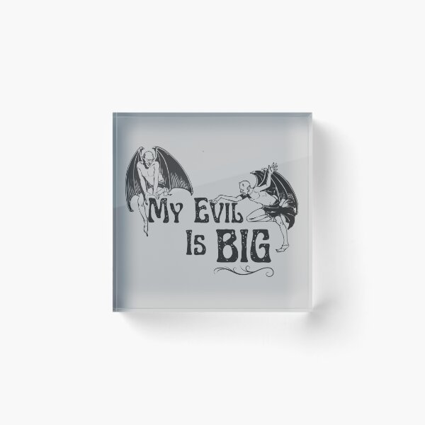 Item preview, My Evil is Big Creepy Demons designed and sold by UNK-Fatigues.
