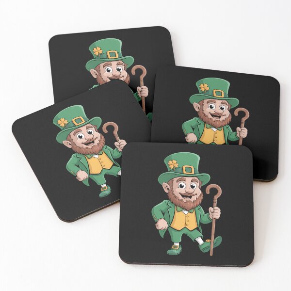 Item preview, St Patricks Day Boys Cute Black Leprechaun designed and sold by Bandikonsalez.