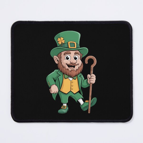 Item preview, St Patricks Day Boys Cute Black Leprechaun designed and sold by Bandikonsalez.