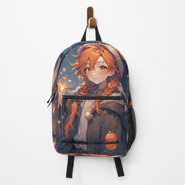 Item preview, Magical anime girl at Christmas designed and sold by ArtsJulian.