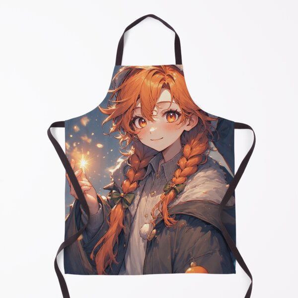 Item preview, Magical anime girl at Christmas designed and sold by ArtsJulian.