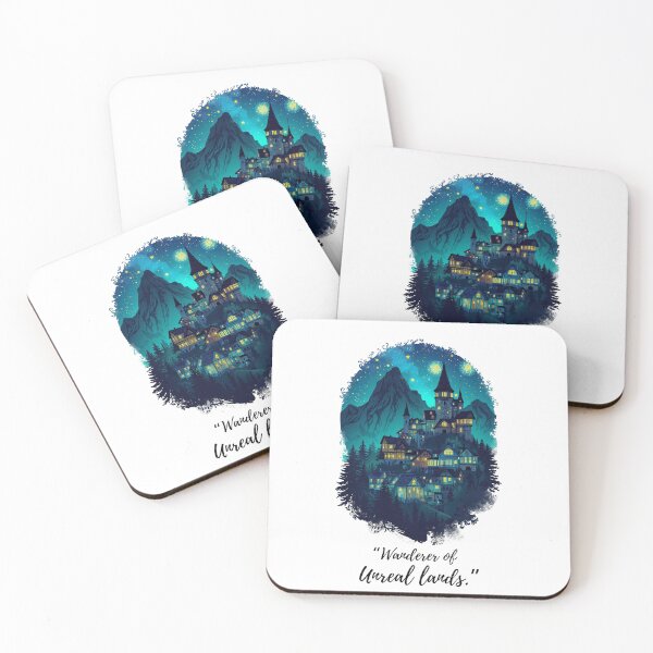 Item preview, “Wanderer of unreal lands.”  designed and sold by MoonFishMM.