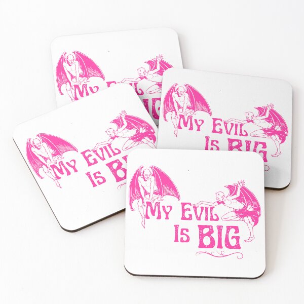 Item preview, My Evil is Big Creepy Demons, Pink designed and sold by UNK-Fatigues.