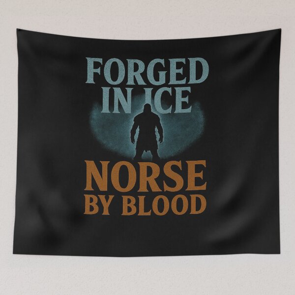 Item preview, Forged in Ice, Norse by Blood • Viking Warrior Heritage Design designed and sold by fairmaiden7.