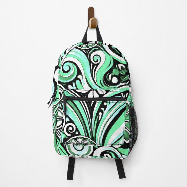 Item preview, Green Swirl Abstract designed and sold by ViaARTfactory.