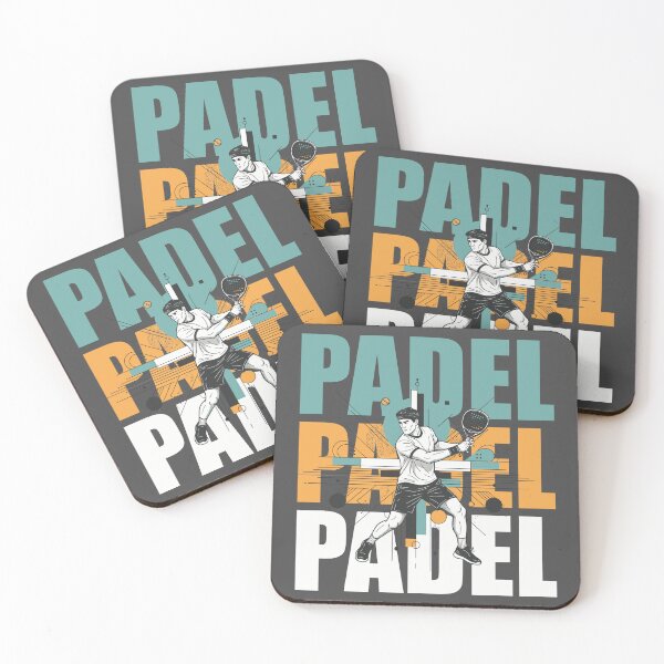 Item preview, Modern Geometric Padel Player Art designed and sold by KiwiRider.