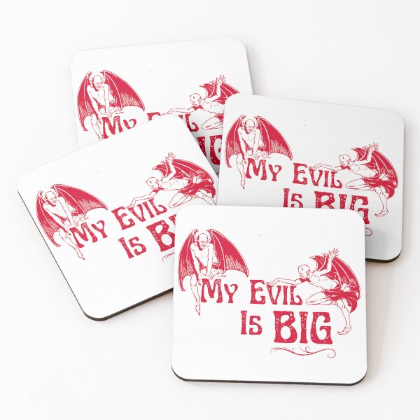 Item preview, My Evil is Big Creepy Demons, Red designed and sold by UNK-Fatigues.