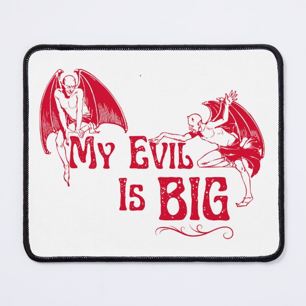 Item preview, My Evil is Big Creepy Demons, Red designed and sold by UNK-Fatigues.