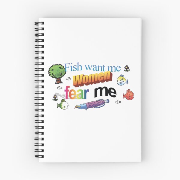 Item preview, Women Fear me. Word Art. Wii Play fishing designed and sold by maura41.