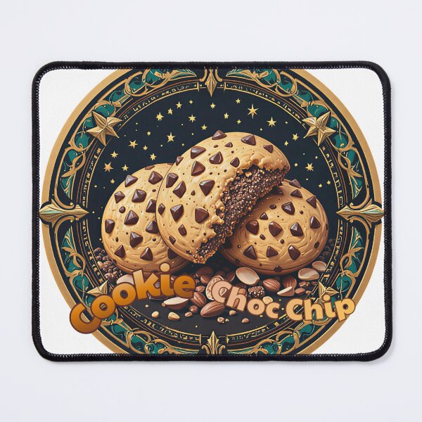 Item preview, Elegant Art Deco Choc Chip Cookie. designed and sold by AQUILAKREO.