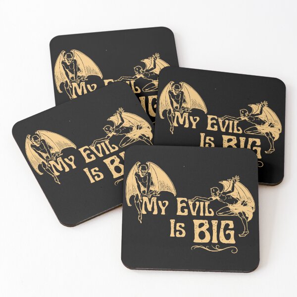 Item preview, My Evil is Big Creepy Demons, Gold designed and sold by UNK-Fatigues.