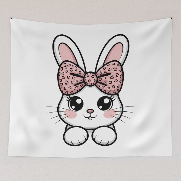 Item preview, Easter Bunny Leopard Bow Tie Easter Day designed and sold by Formatage.