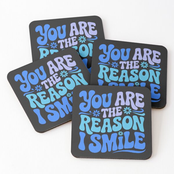 Item preview, I Love My Husband Quotes, You Are The Reason I Smile designed and sold by graphic-genie.