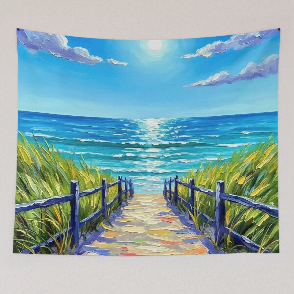 Item preview, Sandy Path of Summer designed and sold by ChrisButler.