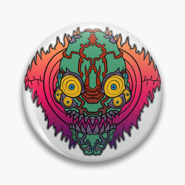 Item preview, Mad Neon Head designed and sold by KaijuBowl.