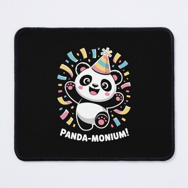 Item preview, Panda Panda-monium Cute Animal Pun Kawaii designed and sold by papertaless.