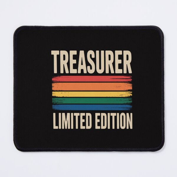 Item preview, TREASURER Job Title Profession Birthday Worker Idea designed and sold by CareTopping.