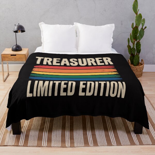 Item preview, TREASURER Job Title Profession Birthday Worker Idea designed and sold by CareTopping.