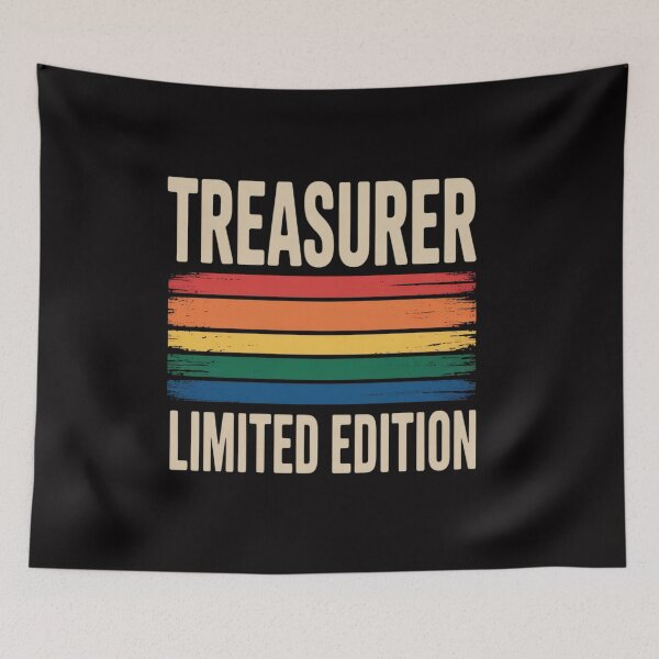 Item preview, TREASURER Job Title Profession Birthday Worker Idea designed and sold by CareTopping.