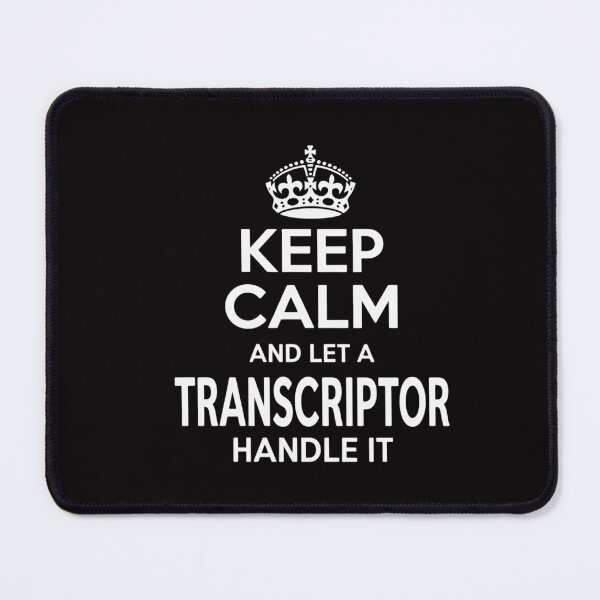 Item preview, TRANSCRIBER Gift Job Title Profession Birthday Worker designed and sold by CareTopping.