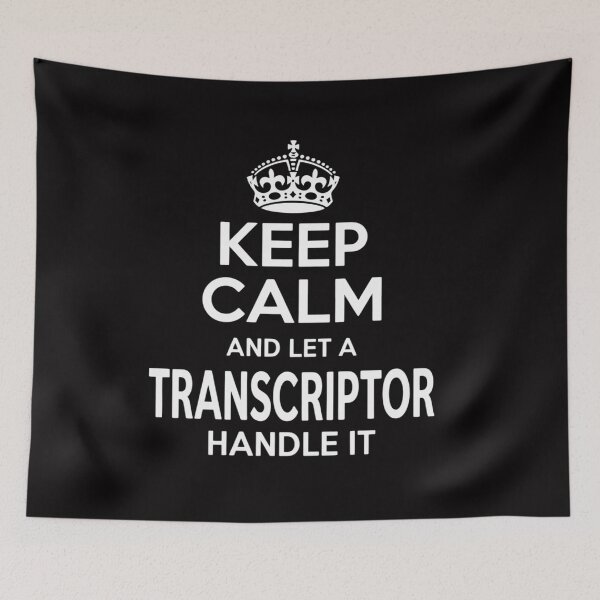 Item preview, TRANSCRIBER Gift Job Title Profession Birthday Worker designed and sold by CareTopping.
