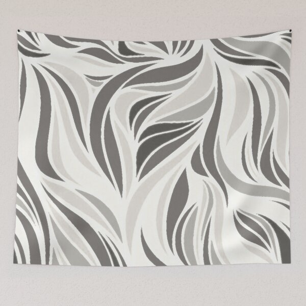 Item preview, Curving lines in Taupe designed and sold by ViaARTfactory.