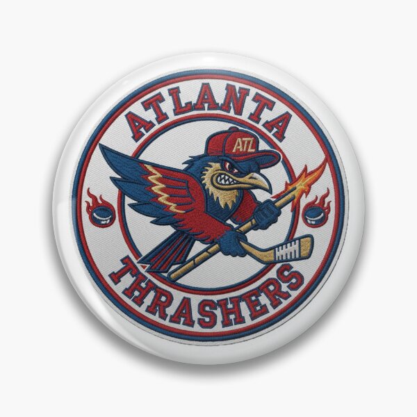 Item preview, Atlanta Thrashers Hockey Team Logo Concept designed and sold by guitarchalk.
