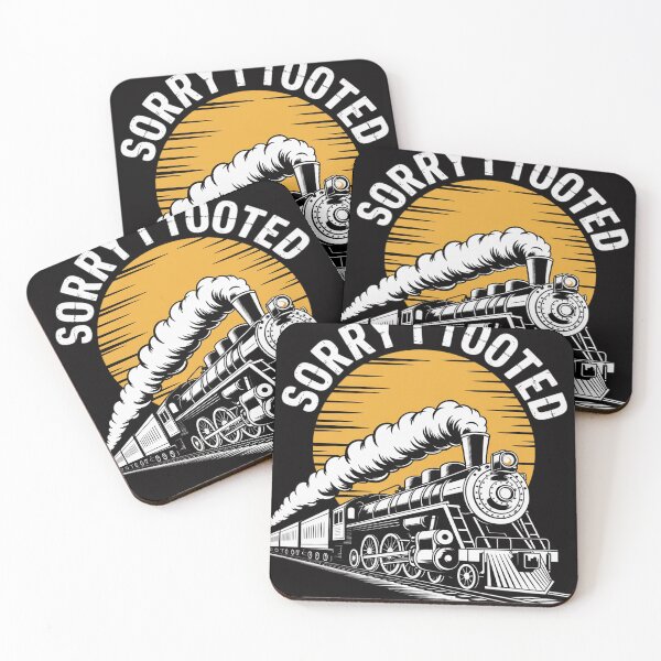 Item preview, Train Sorry I Tooted Locomotive Railroad Men Boys Kid designed and sold by CareTopping.