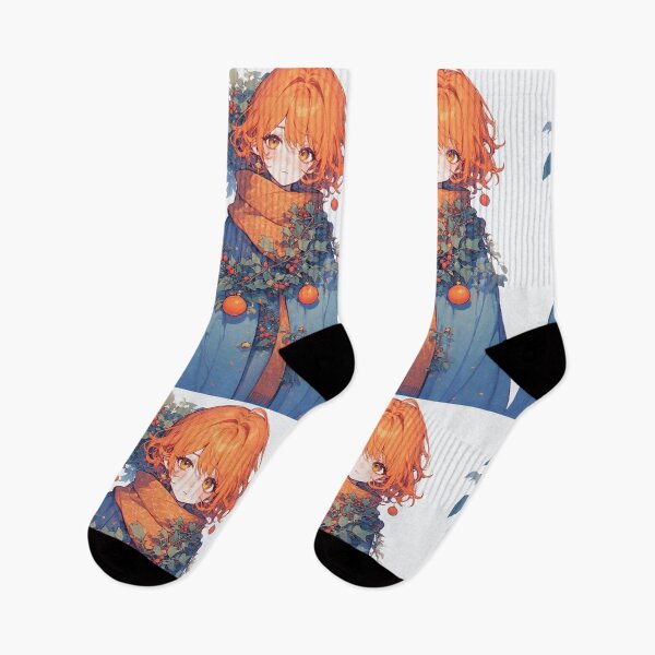 Item preview, Christmas magical and mysterious anime girl designed and sold by ArtsJulian.