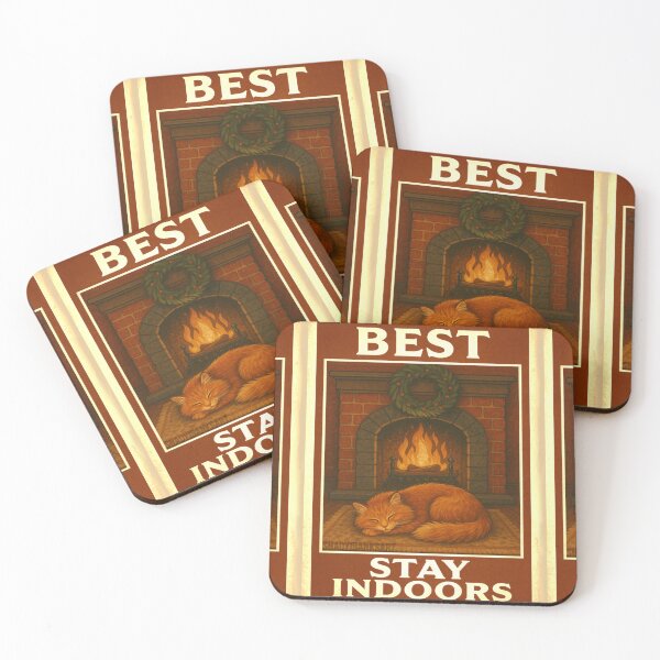 Item preview, BEST STAY INDOORS designed and sold by ShadyBanksArt.